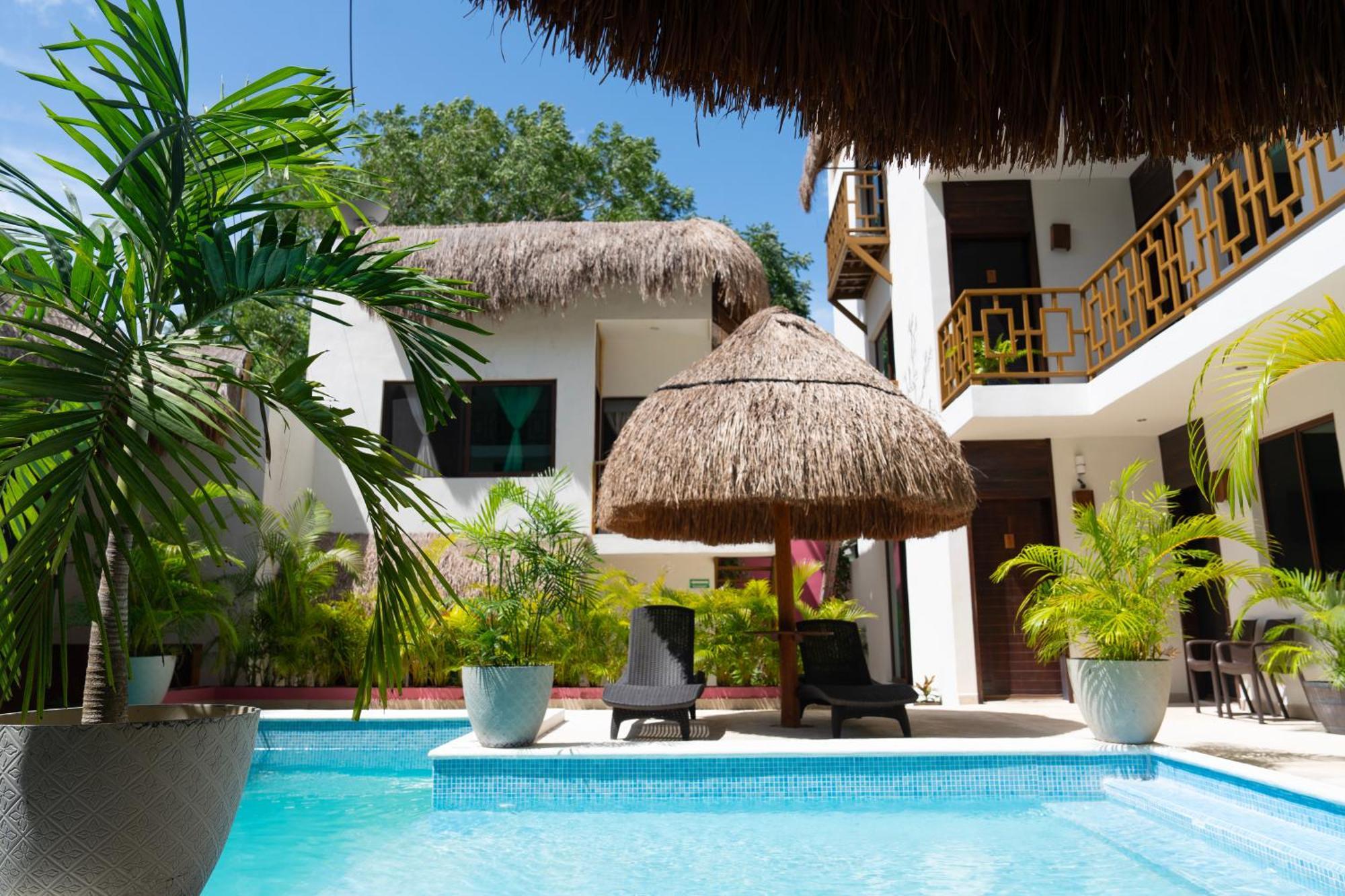 Hotel Diosa Del Agua Бакалар Екстериор снимка